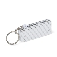 Gekalibreerde duimstok sleutelhanger 0,5m