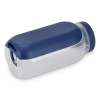 Donkerblauw