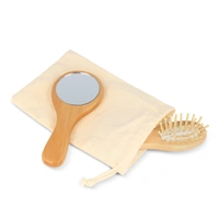 Schima superba hout Borstel & Spiegel set