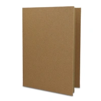 Drievoudige stationaire set van gerecycled papier