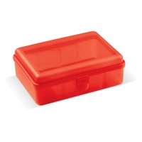 Transparant / Rood