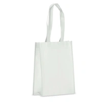 R-PET Draagtas gelamineerd non-woven 24 x 11 x 30cm 105g/m²