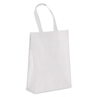 R-PET Draagtas gelamineerd non-woven 30 x 12 x 40cm 105g/m²