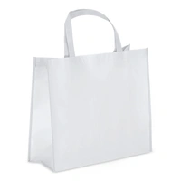 R-PET Draagtas gelamineerd non-woven 40 x 16 x 35cm 105g/m²