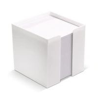 Kubushouder wit papier 10x10x10cm