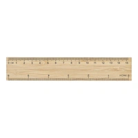Bamboe liniaal 15cm