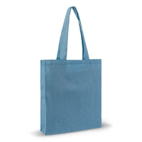 Schoudertas recycled katoen 140g/m² 38x42x10cm