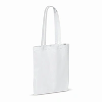 Draagtas gerecycled katoen 140g/m² 38x42cm