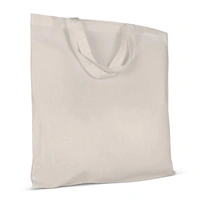 Schoudertas katoen OEKO-TEX® 140g/m² 38x42cm korte handgreep