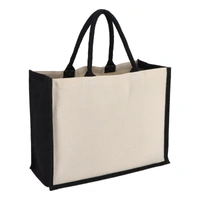Jute-Katoen Tote OEKO-TEX® 42.5 x 19 x 32cm 320g/m²