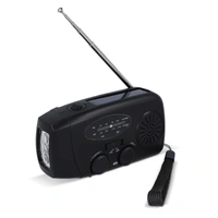 SafeSound Noodradio met Zonne-energie en Opwindbaar