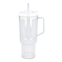 Miami beker met handvat Transparant 1.2 L R-PET