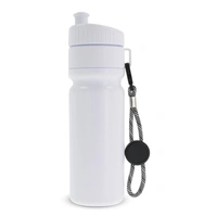 Sportbidon met rand en koord 750ml