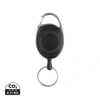 Roller clip sleutelhanger gemaakt van RCS gerecycled plastic
