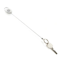 Roller clip sleutelhanger van gerecycled plastic