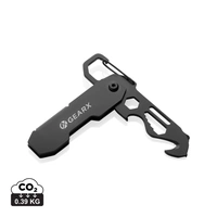 Gear X opvouwbare EDC-tool met karabijnhaak en pakket opener