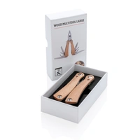 Houten multitool met 13 functies