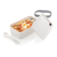 PP lunchbox met spork 0,8L