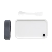 PP lunchbox met spork 0,8L