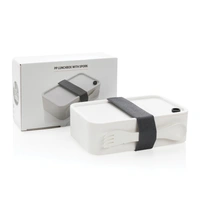 PP lunchbox met spork 0,8L