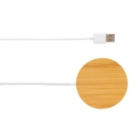 10W Bamboe Draadloze Oplader