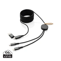 Terra RCS gerecycled PET 3 meter  4-in-1 kabel