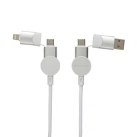 Oakland 1.2m 6-in-1 Snellaadkabel 45W