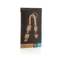 Terra 4-in-1 Snellaadkabel 60W