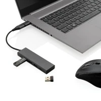 Terra RCS Aluminium USB-hub met 3 poorten