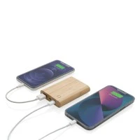 Bamboe Powerbank 5000 mAh