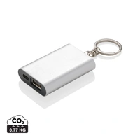 Compacte 1.000 mAh Powerbank met Sleutelhanger