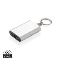 Compacte 1.000 mAh Powerbank met Sleutelhanger