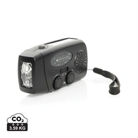 RescueWave noodradio van RCS gerecycled plastic