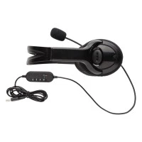 Over-ear USB hoofdtelefoon met microfoon