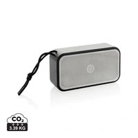 Swiss Peak RCS gerecycled aluminium 10W bass speaker