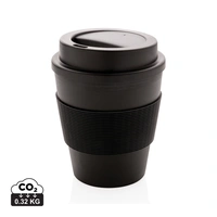 Herbruikbare koffiebeker met schroefdop 350ml