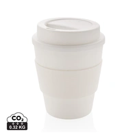 Herbruikbare koffiebeker met schroefdop 350ml