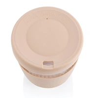 Ukiyo borosilicaatglas 360ml met siliconen deksel