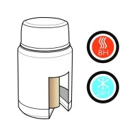 Swiss Peak Elite 500 ml vacuüm voedselcontainer