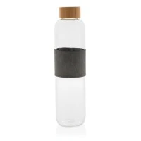 Borosilicaat Glazen Fles 750ml met Bamboe Deksel