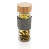 Impact Dubbelwandige Borosilicaat Drinkfles 360 ml