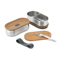 Black+Blum RVS Dubbele Bento Box 1L