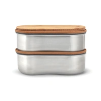 Black+Blum RVS Dubbele Bento Box 1L