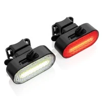 Lumino USB-Oplaadbare Fietslamp Set