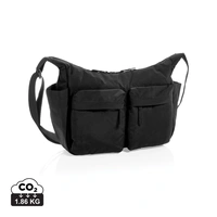 KENTO URBAN RCS gerecyclede nylon gewatteerde schoudertas