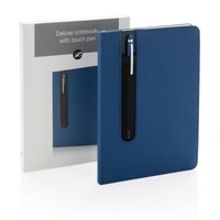 A5 PU notitieboek met stylus pen