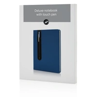 A5 PU notitieboek met stylus pen
