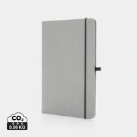 GRS Gerecycled lederen hardcover notitieboek A5