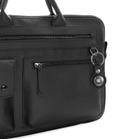 Luxe 3-delige geschenkset met sleutelhouder, AirTag-houder en pen