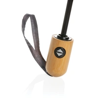 21" Automatische Bamboe Paraplu